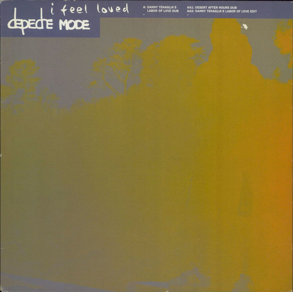 Depeche Mode I Feel Loved - EX UK Promo 12" vinyl single (12 inch record / Maxi-single) PL12BONG31