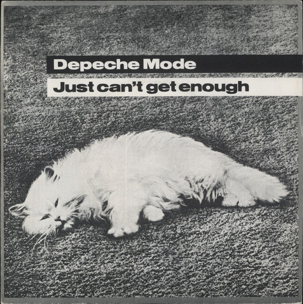 Depeche Mode Just Can't Get Enough Portugese 7" vinyl single (7 inch record / 45) 504902