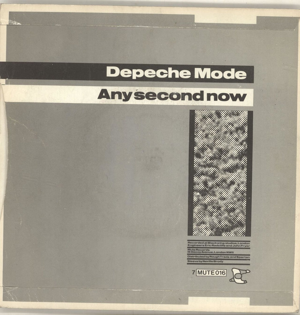 Depeche Mode Just Can't Get Enough - Solid UK 7" vinyl single (7 inch record / 45) DEP07JU658586