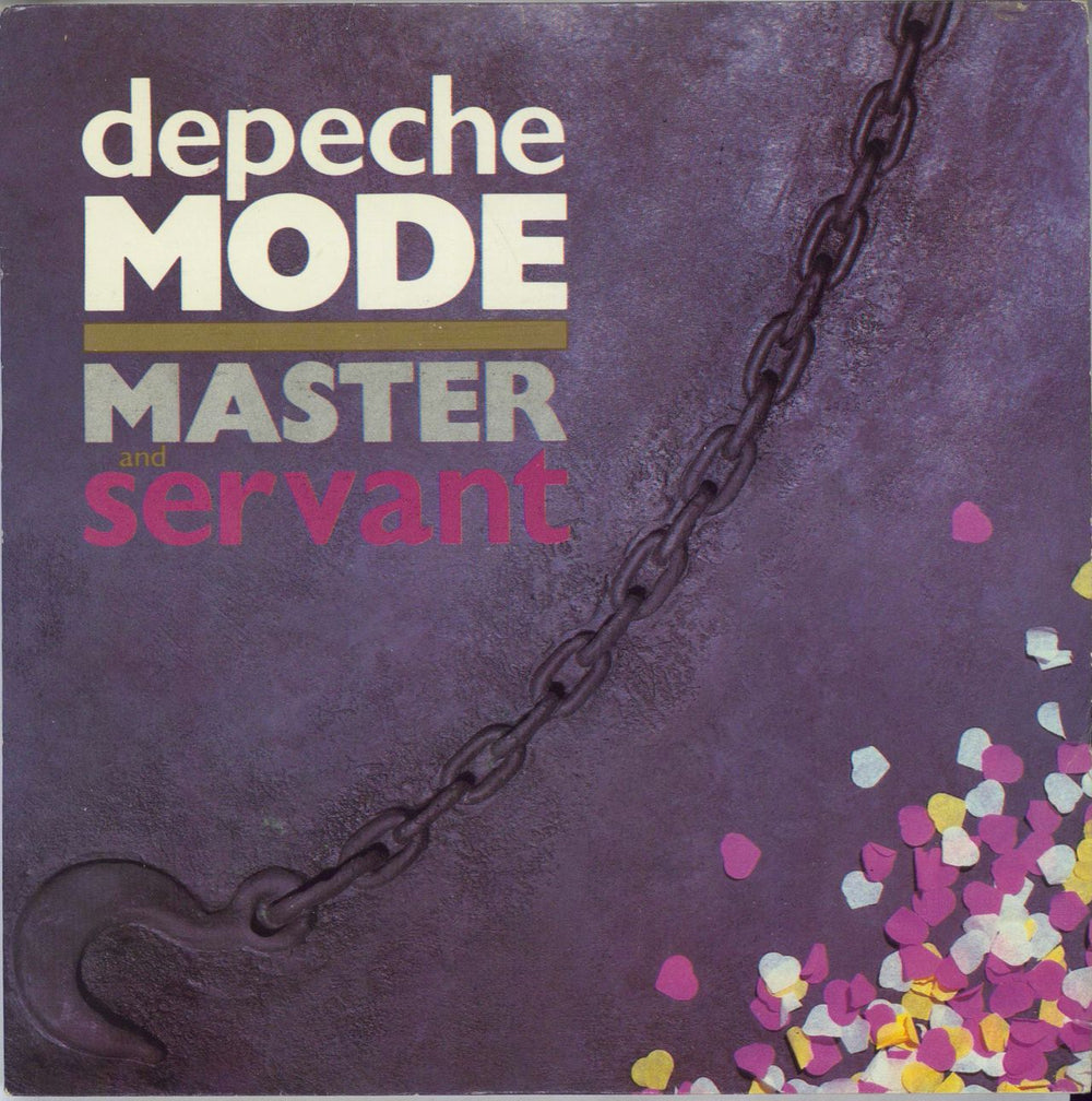 Depeche Mode Master And Servant UK 7" vinyl single (7 inch record / 45) 7BONG6