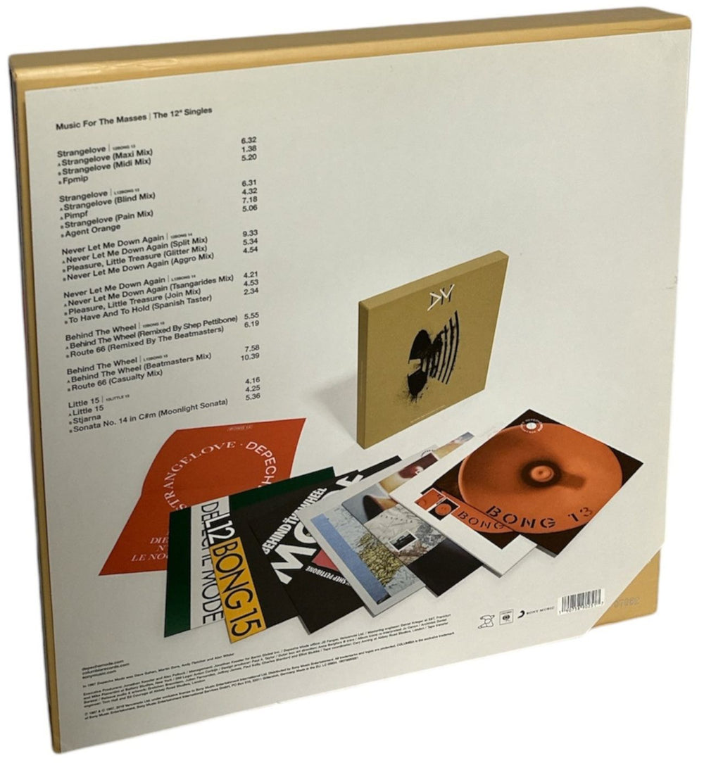 Depeche Mode Music For The Masses: The 12" Singles UK Vinyl Box Set 190758902517