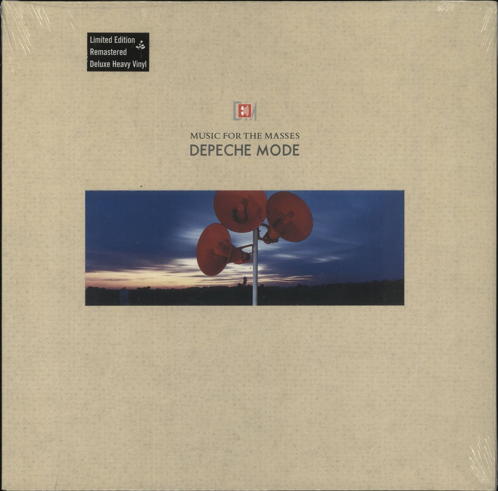 Depeche Mode Music For The Masses UK vinyl LP album (LP record) DMLP6