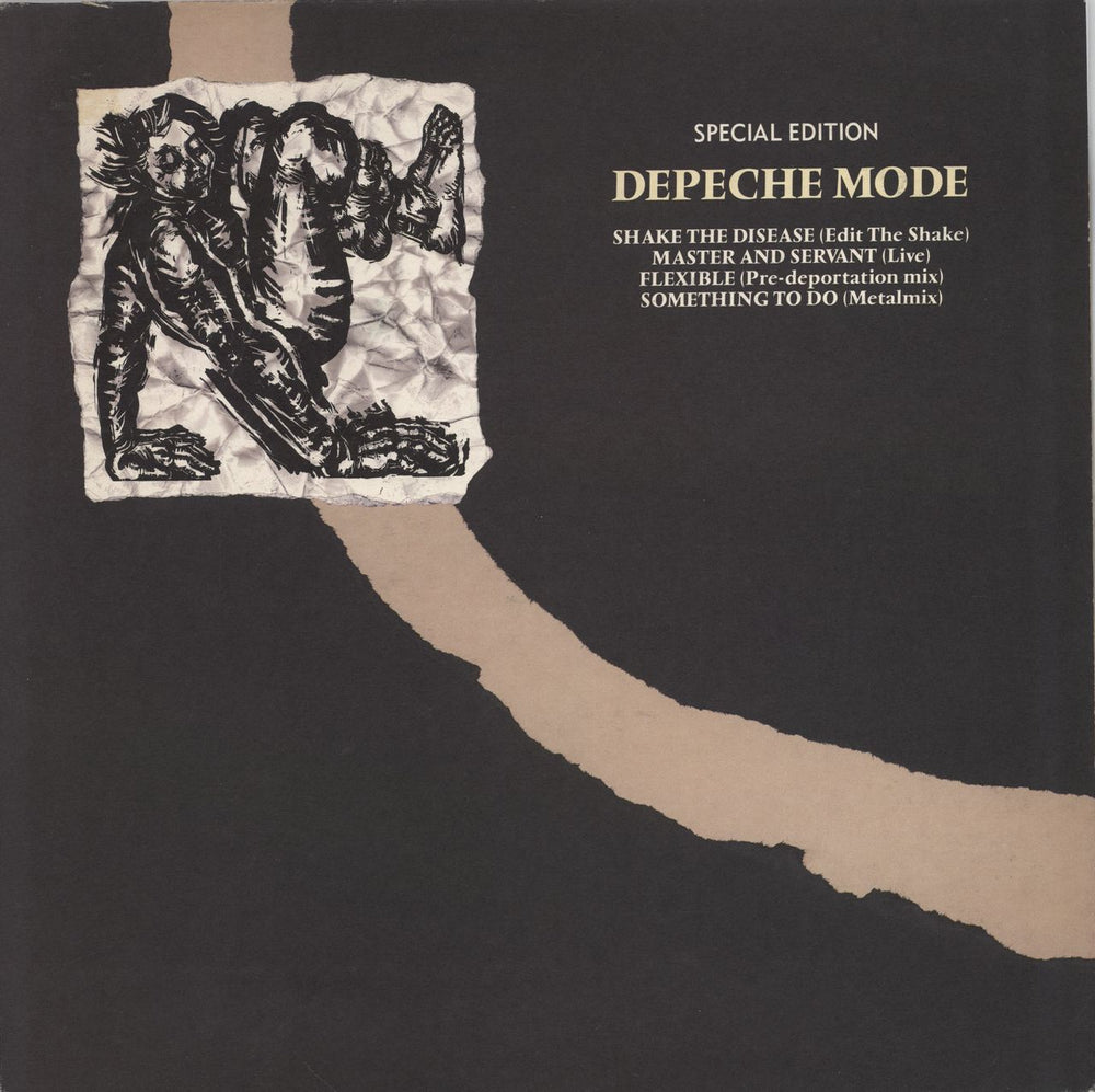 Depeche Mode Shake The Disease (Edit The Shake) - EX UK 12" vinyl single (12 inch record / Maxi-single) L12BONG8