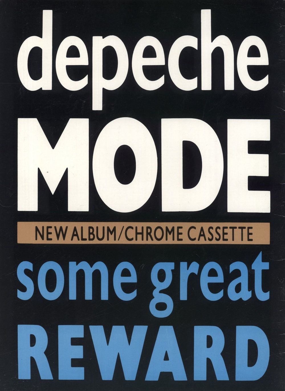 Depeche Mode Some Great Reward - USA US tour programme