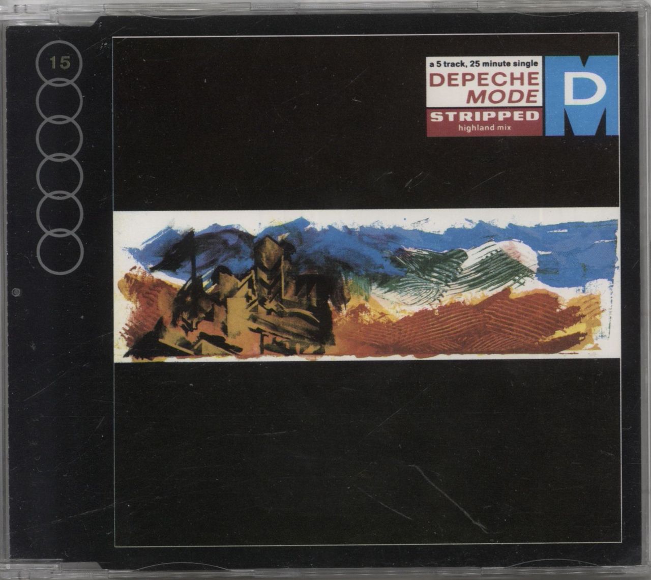 Depeche Mode Stripped UK CD single (CD5 / 5") CDBONG10