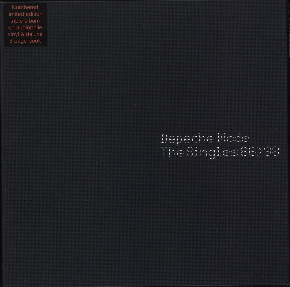 Depeche Mode The Singles 86>98 UK Vinyl Box Set MUTEL5