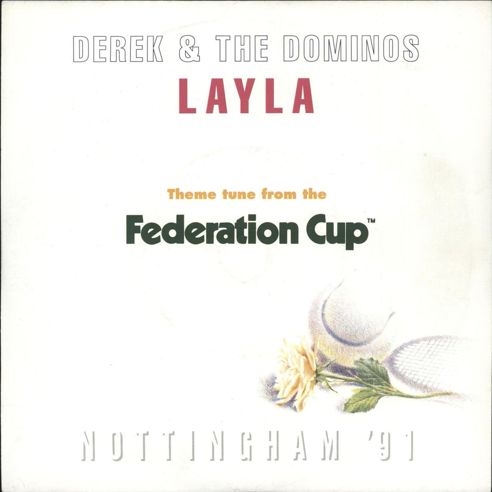 Derek And The Dominos Layla UK 7" vinyl single (7 inch record / 45) PO163