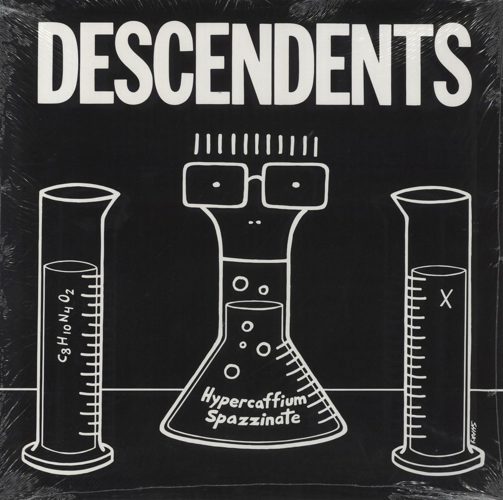 Descendents Hypercaffium Spazzinate - 180gm Vinyl - Sealed Dutch vinyl LP album (LP record) 7246-1