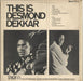 Desmond Dekker This Is Desmond Dekker UK vinyl LP album (LP record)