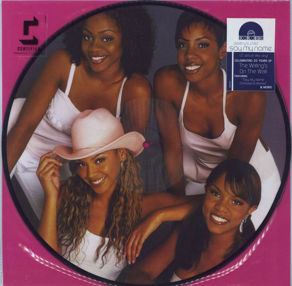 Destiny's Child Say My Name UK 12" vinyl picture disc (12 inch picture record) 19439723381