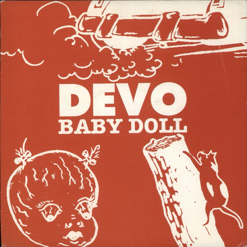Devo Baby Doll Spanish Promo 7" vinyl single (7 inch record / 45) 1D-483