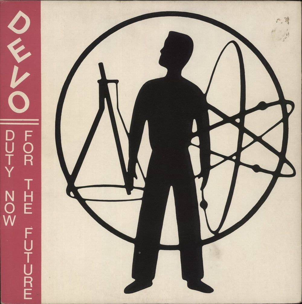 Devo Duty Now For The Future + Postcard - EX UK vinyl LP album (LP record) V2125