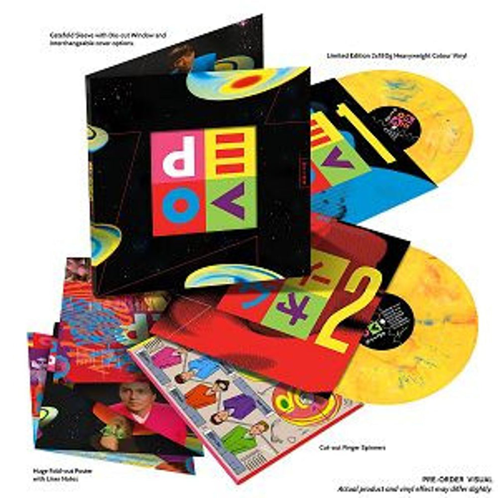 Devo Smooth Noodle Maps - Postmodern Chaos Vinyl - Sealed UK 2-LP vinyl record set (Double LP Album) 634158930386