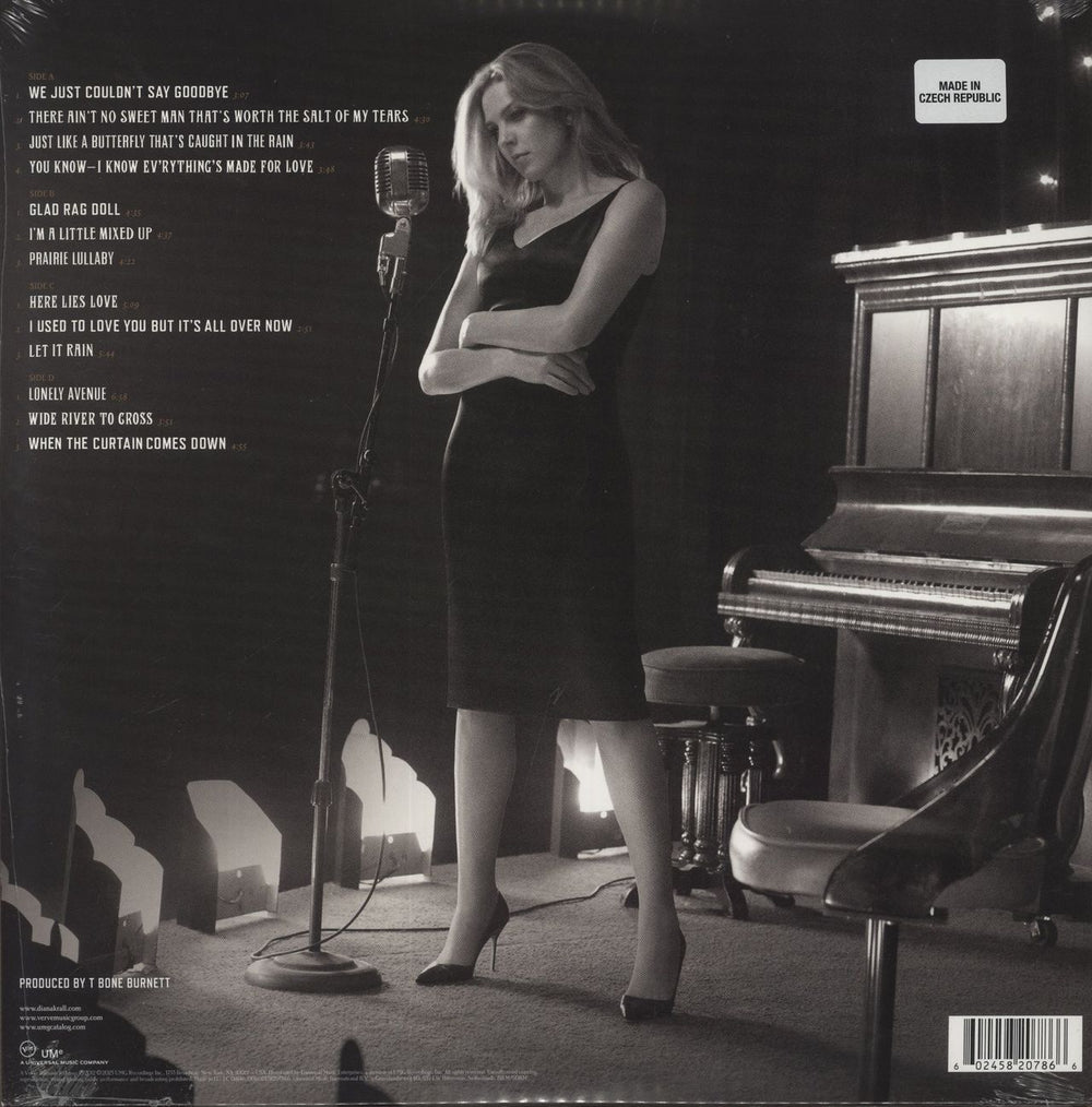 Diana Krall Glad Rag Doll - White Vinyl - Sealed UK 2-LP vinyl record set (Double LP Album) 0602458207866