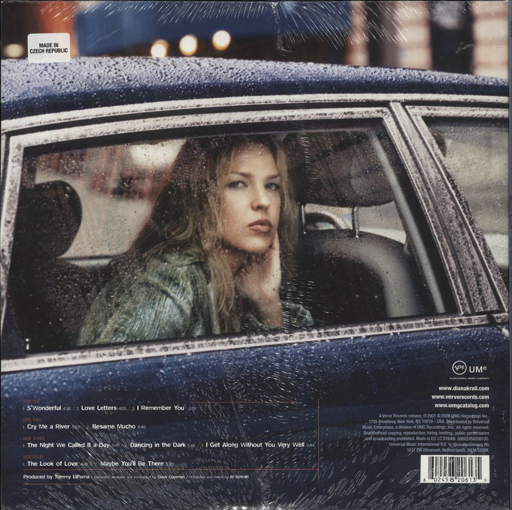 Diana Krall The Look Of Love - Baby Blue Vinyl - Sealed UK 2-LP vinyl record set (Double LP Album) 602458206135