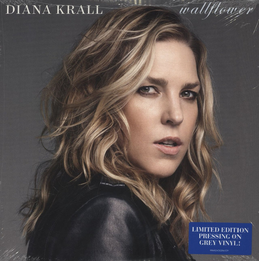 Diana Krall Wallflower - Grey Vinyl - Sealed Dutch 2-LP vinyl record set (Double LP Album) 00602458206159