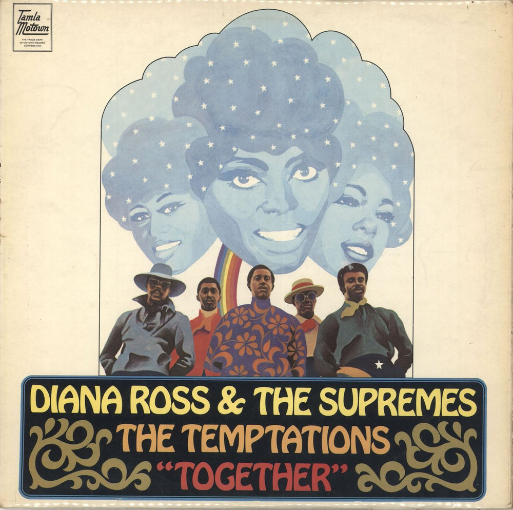 Diana Ross & The Supremes Together - EX UK vinyl LP album (LP record) STML11122