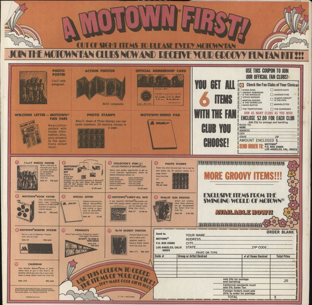 Diana Ross Everything Is Everything US vinyl LP album (LP record)