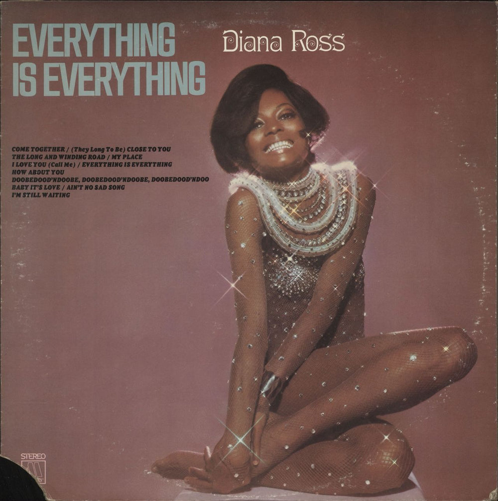 Diana Ross Everything Is Everything US vinyl LP album (LP record) MS724