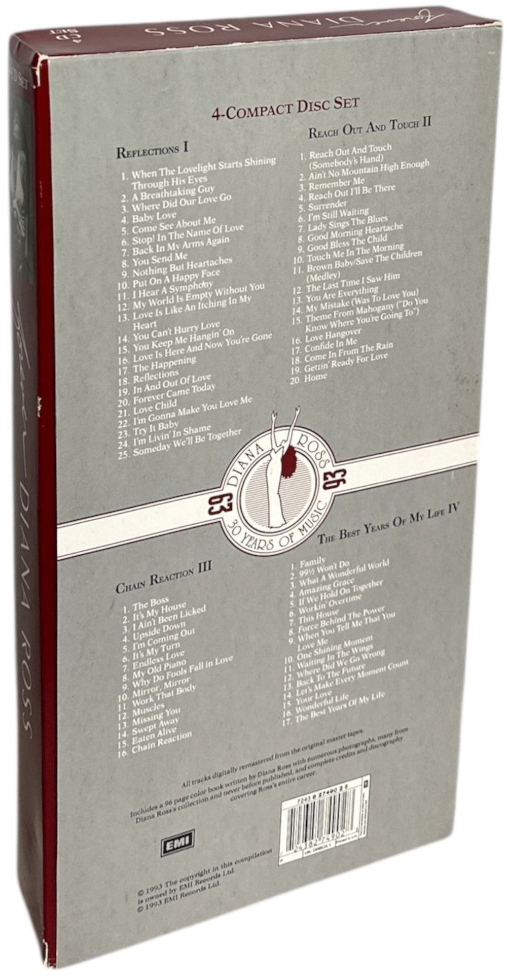 Diana Ross Forever Diana Ross - Musical Memoirs - Hype-Stickered UK CD Album Box Set 724382749028