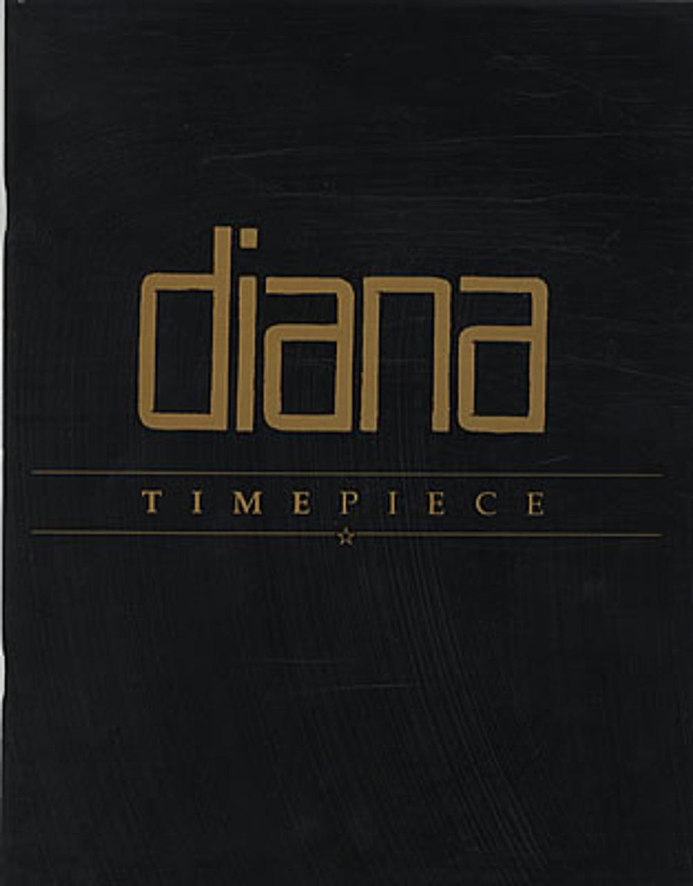 Diana Ross Timepiece + ticket stub UK tour programme TOUR PROGRAMME