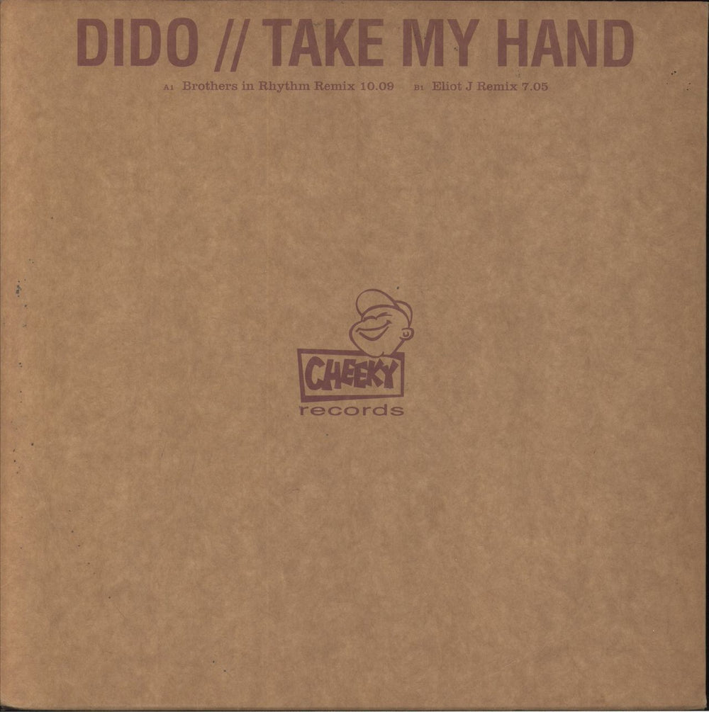 Dido Take My Hand UK Promo 12" vinyl single (12 inch record / Maxi-single) CHEEKY007A