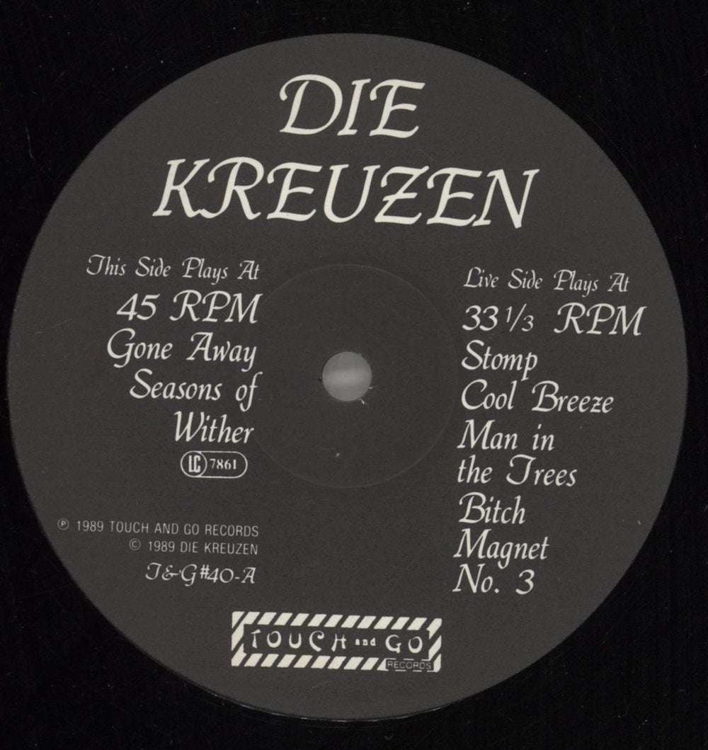 Die Kreuzen Gone Away UK 12" vinyl single (12 inch record / Maxi-single) 28S12GO879818