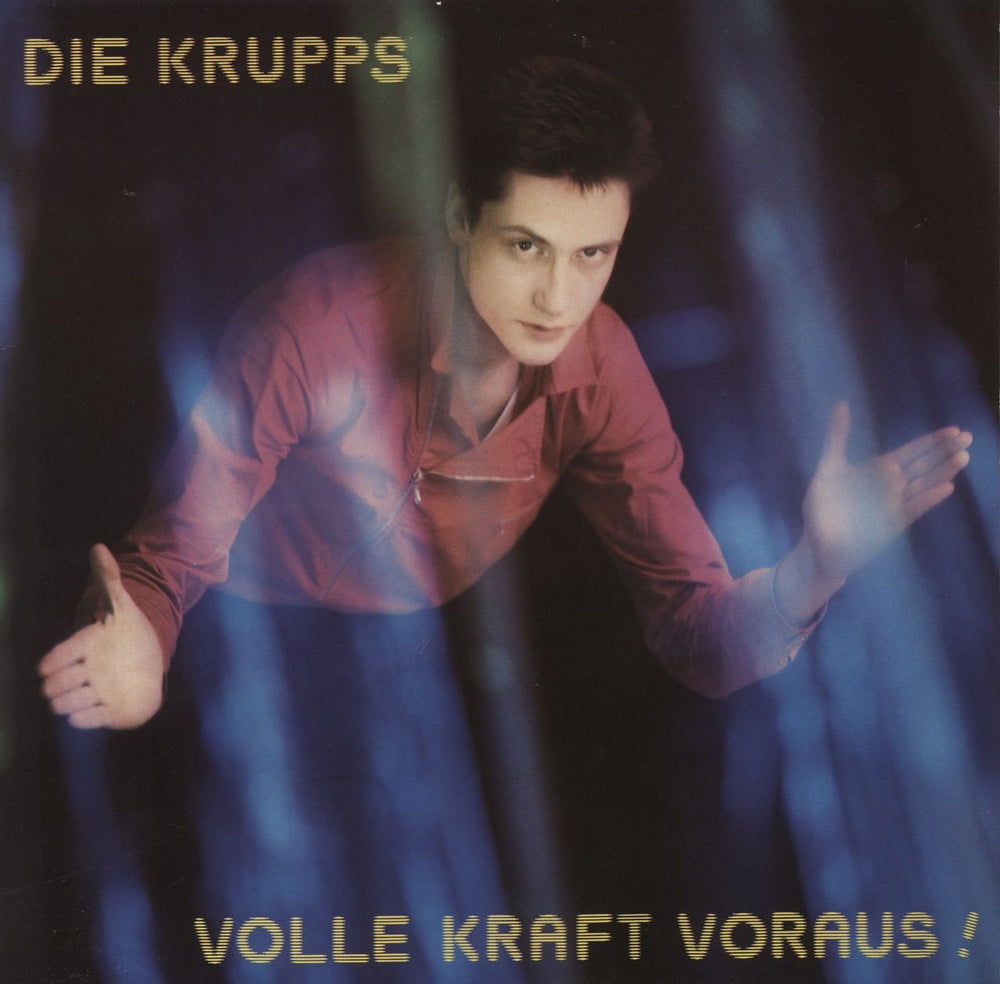 Die Krupps Volle Kraft Null Acht German vinyl LP album (LP record) WEA58463