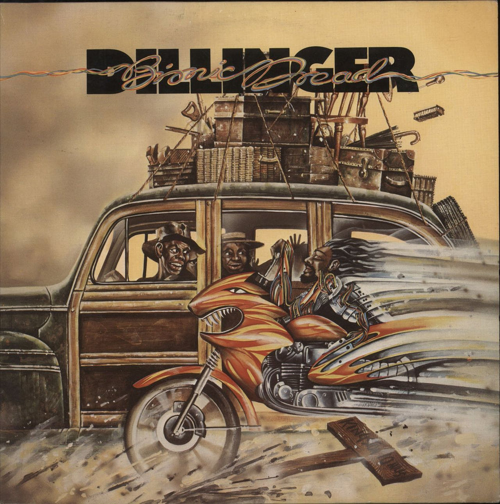 Dillinger Bionic Dread UK vinyl LP album (LP record) ILPS9455