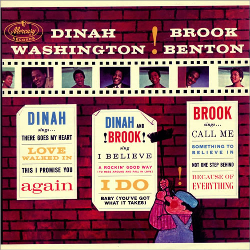 Dinah Washington & Brook Benton The Two Of Us UK vinyl LP album (LP record) SMCL20069