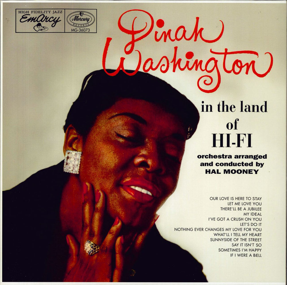 Dinah Washington In The Land Of Hi-Fi - 180gm Vinyl + Booklet UK vinyl LP album (LP record) MG36073