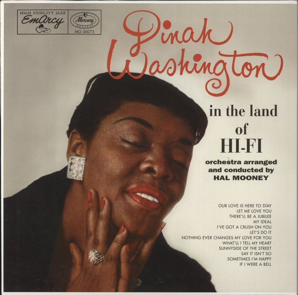 Dinah Washington In The Land Of Hi-Fi - 180gm Vinyl UK vinyl LP album (LP record) MG36073