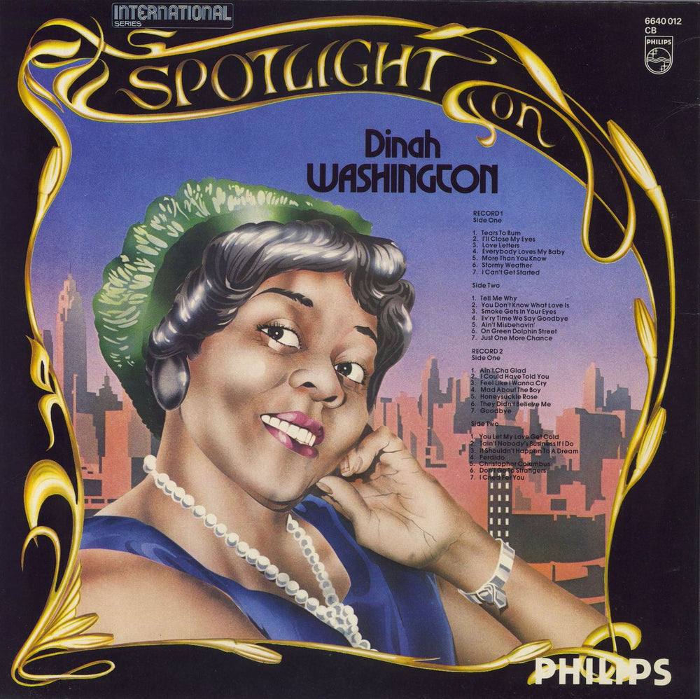 Dinah Washington Spotlight On Dinah Washington UK 2-LP vinyl record set (Double LP Album)