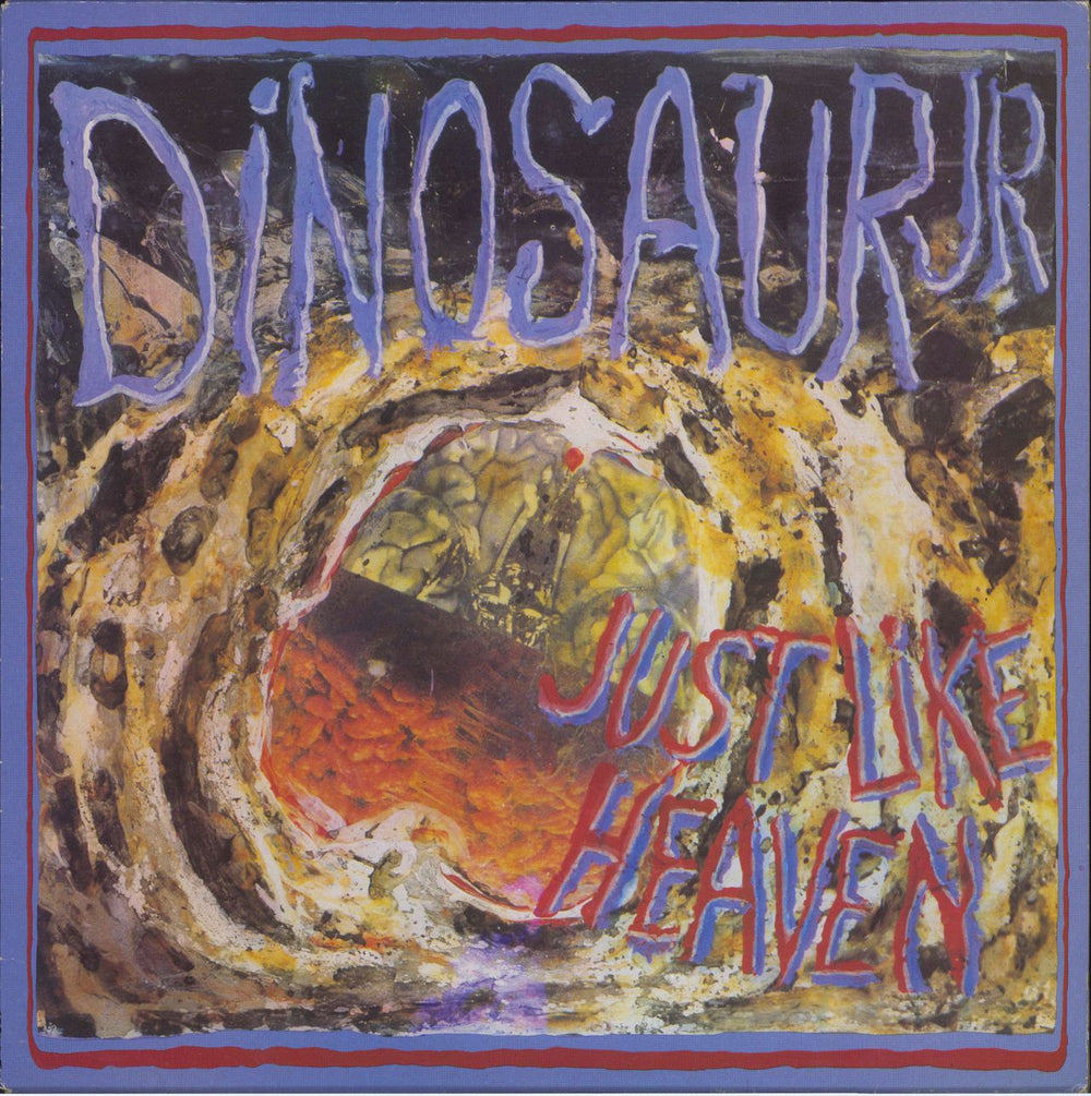 Dinosaur Jr Just Like Heaven - Etched UK 12" vinyl single (12 inch record / Maxi-single) BFFP47T