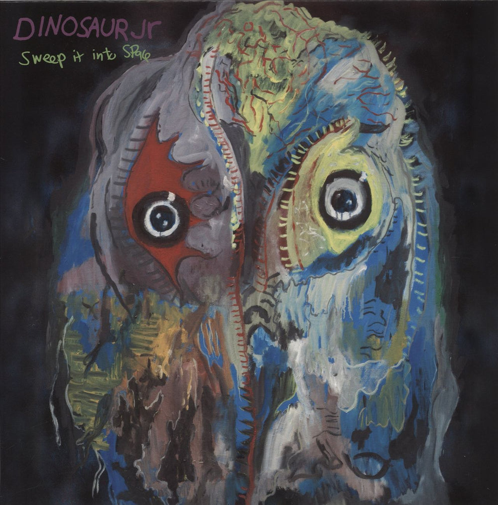 Dinosaur Jr Sweep It Into Space - Purple Ripple US vinyl LP album (LP record) JAG366