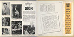 Dion Alone With Dion US vinyl LP album (LP record) DNILPAL792294