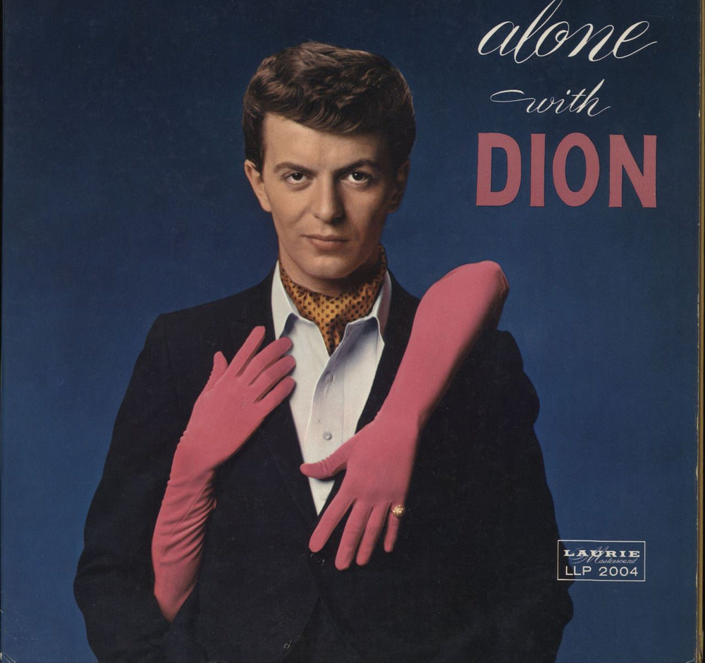 Dion Alone With Dion US vinyl LP album (LP record) LLP2004