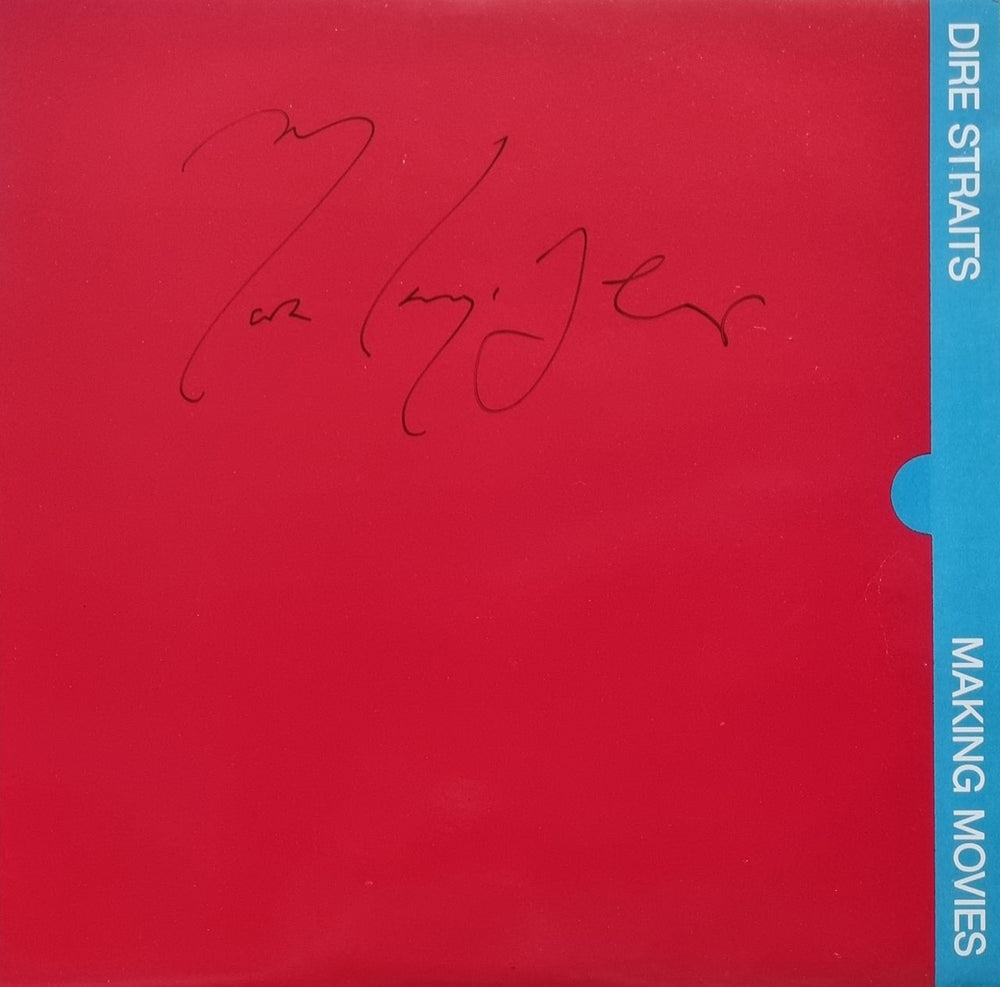 Dire Straits Making Movies - 2nd - Autographed UK vinyl LP album (LP record) 6359034