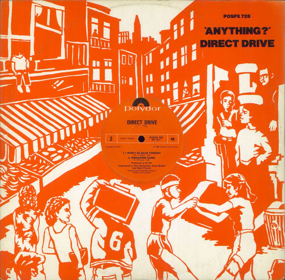 Direct Drive Anything? - Extended Version UK 12" vinyl single (12 inch record / Maxi-single)