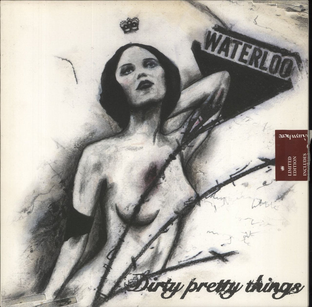 Dirty Pretty Things Waterloo To Anywhere + Bonus 7" UK vinyl LP album (LP record) 9856418