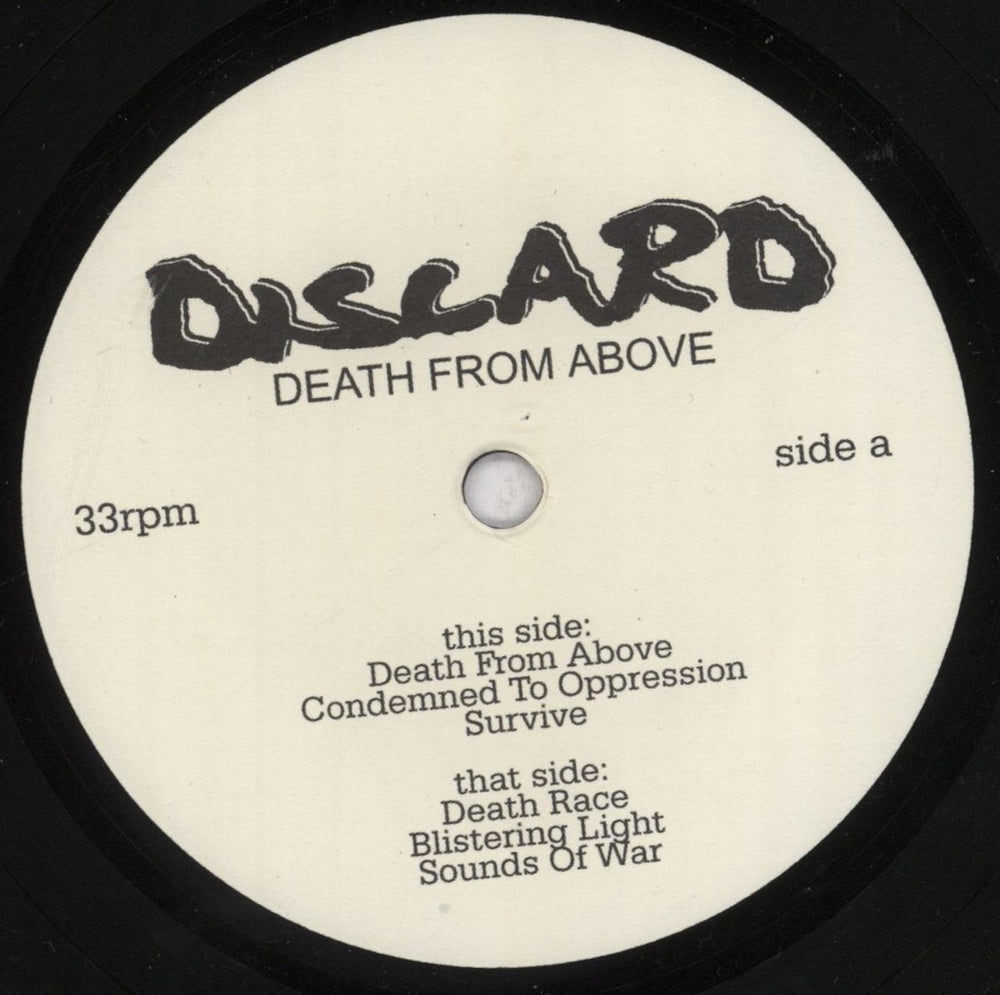 Discard Death From Above German 7" vinyl single (7 inch record / 45) 6-407DE836577