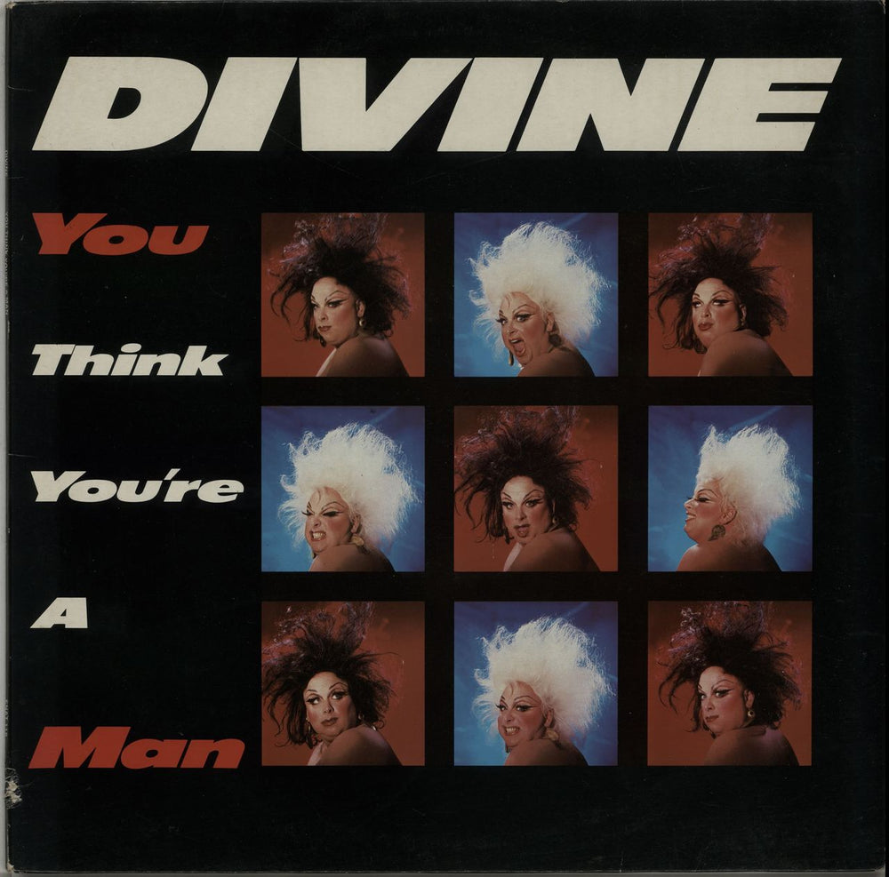 Divine (80's) You Think You're A Man UK 12" vinyl single (12 inch record / Maxi-single) ENAT118