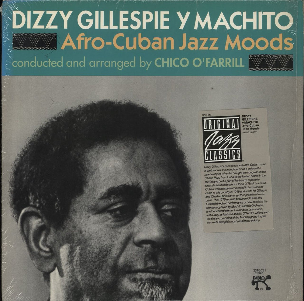 Dizzy Gillespie Afro-Cuban Jazz Moods US vinyl LP album (LP record) OJC-447