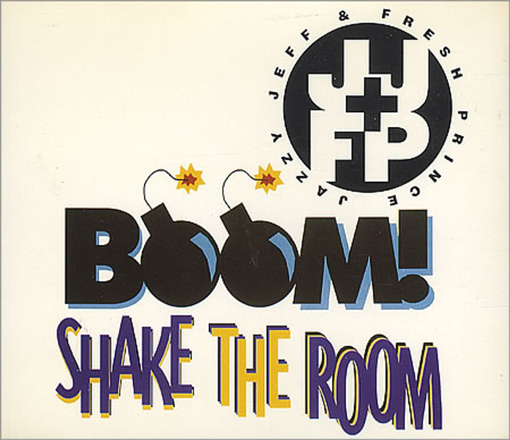 DJ Jazzy Jeff & The Fresh Prince Boom! Shake The Room UK CD single (CD5 / 5") JIVECD335