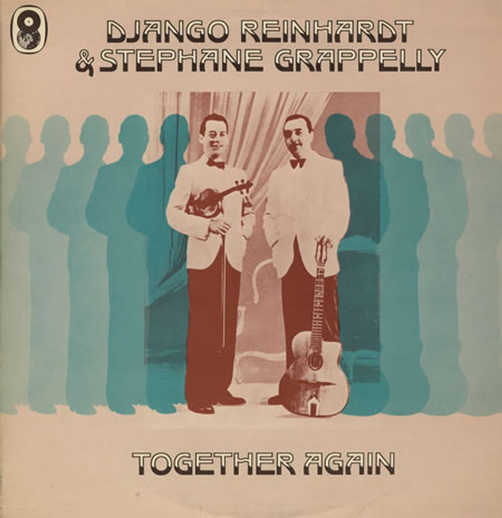 Django Reinhardt & Stéphane Grappelli Together Again UK vinyl LP album (LP record) ST1004