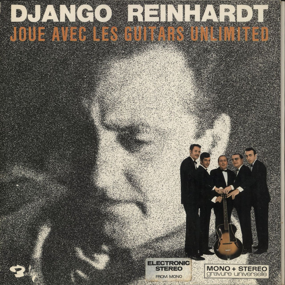 Django Reinhardt Django Reinhardt Joue Avec Les Guitars Unlimited French vinyl LP album (LP record) 80369