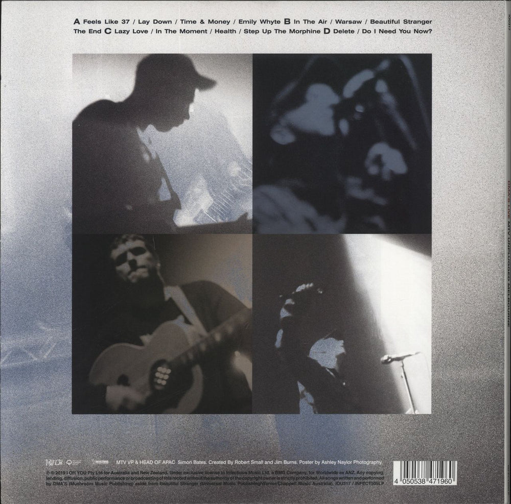 DMA's DMA'S Live (MTV Unplugged Melbourne) UK 2-LP vinyl record set (Double LP Album)