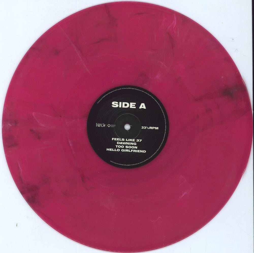 DMA's Live At Brixton - Smoke Effect Pink Vinyl + Art Card UK 2-LP vinyl record set (Double LP Album) I2D2LLI800056