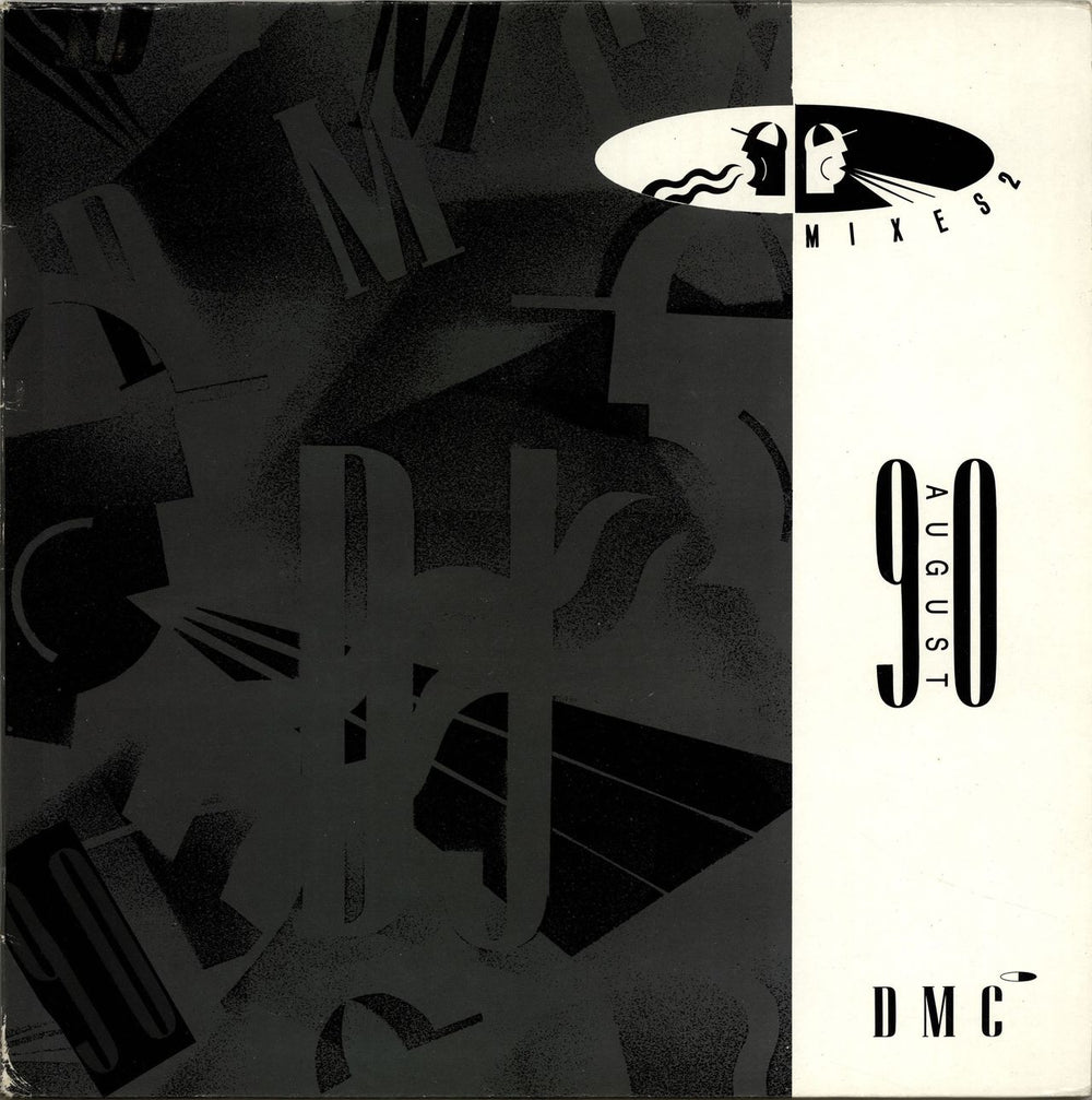 DMC August 90 Mixes 2 UK Promo 12" vinyl single (12 inch record / Maxi-single) DMC91/2