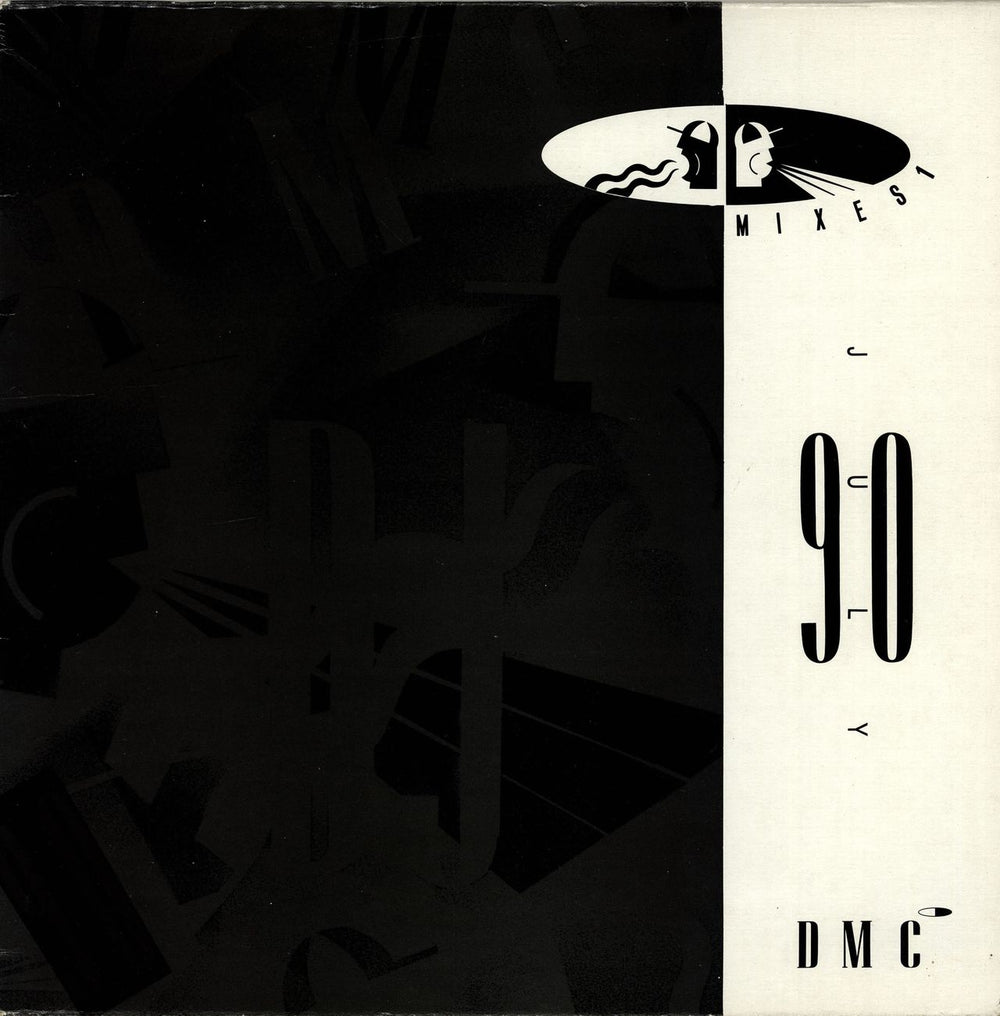 DMC July 90 Mixes 1 UK Promo 12" vinyl single (12 inch record / Maxi-single) DMC90/1